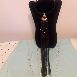 Faux suede choker (NWOT)